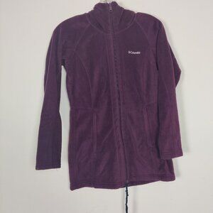 Columbia Women's Fleece Windbreaker Jacket Sweatshirt Size XS Spring Fall